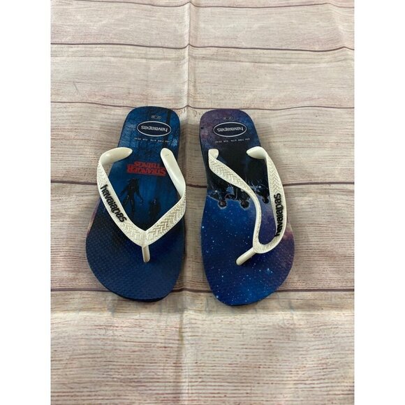 Havaianas Stranger Things Collab Unisex Flip Flops - 37-38 - Picture 2 of 11